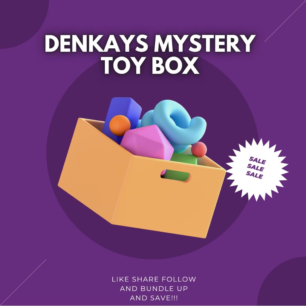 Mystery Toy Box  Colorful Kids Toy Set